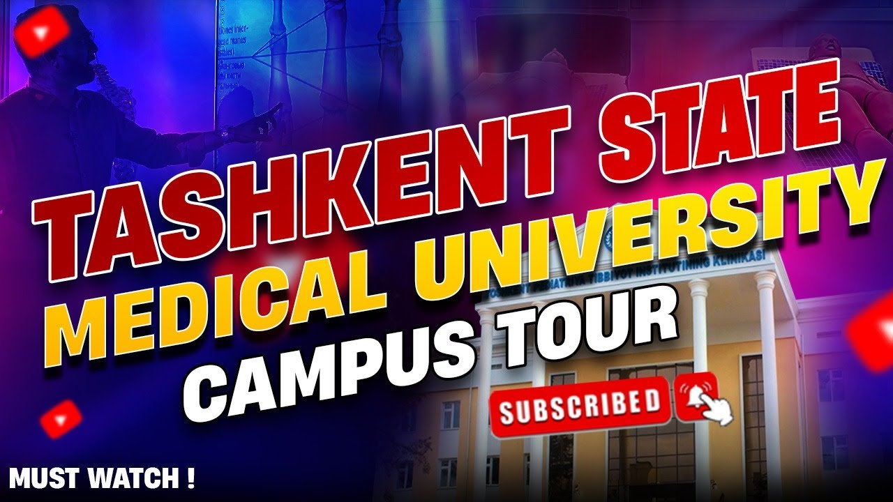 Campus Tour of Tashkent State Medical University | Study MBBS in Uzbekistan 2025