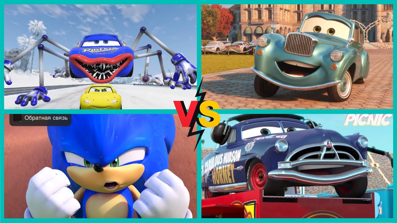 Lightning McQueen VS Sonic – Super Jang