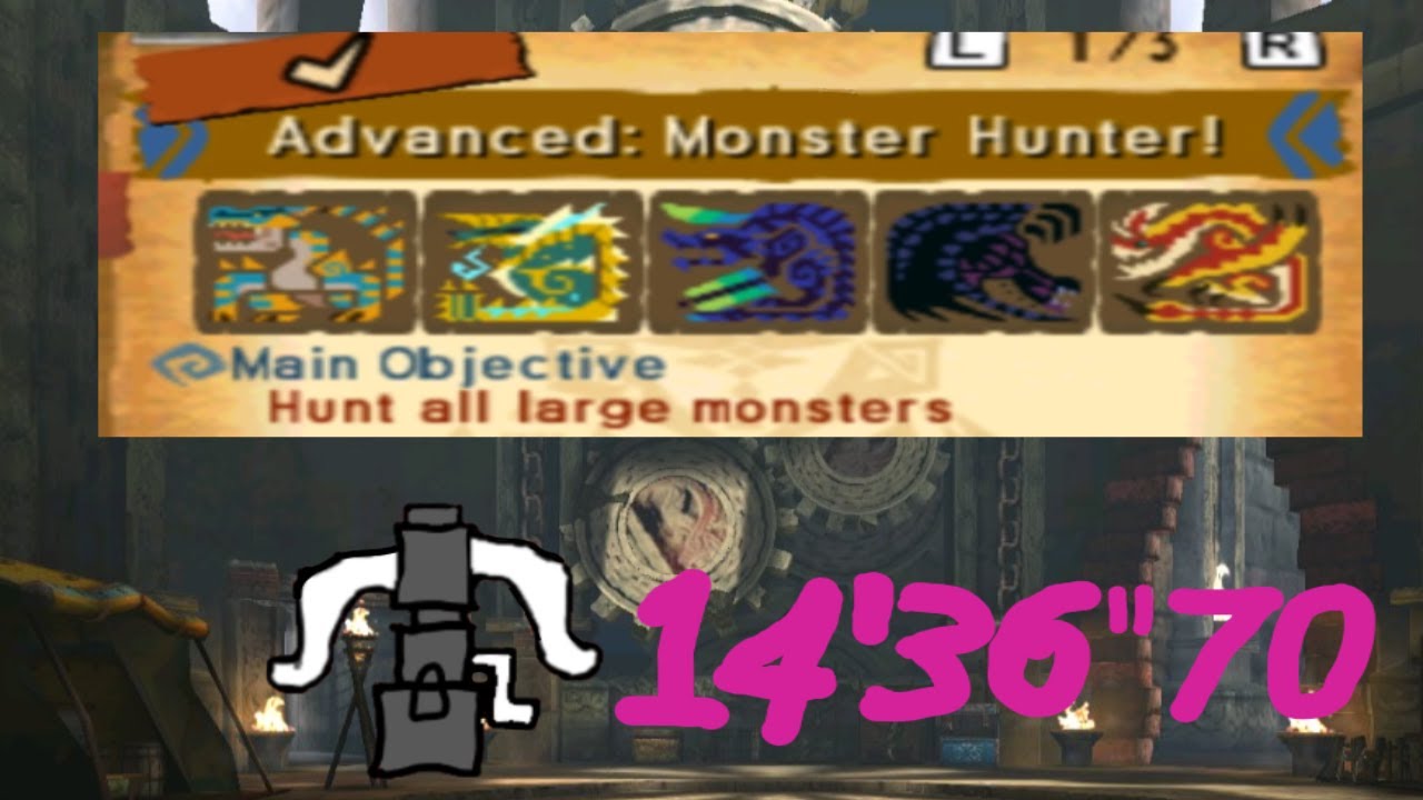 MH4U/4G - Advanced: Monster Hunter! / HBG / 14'36