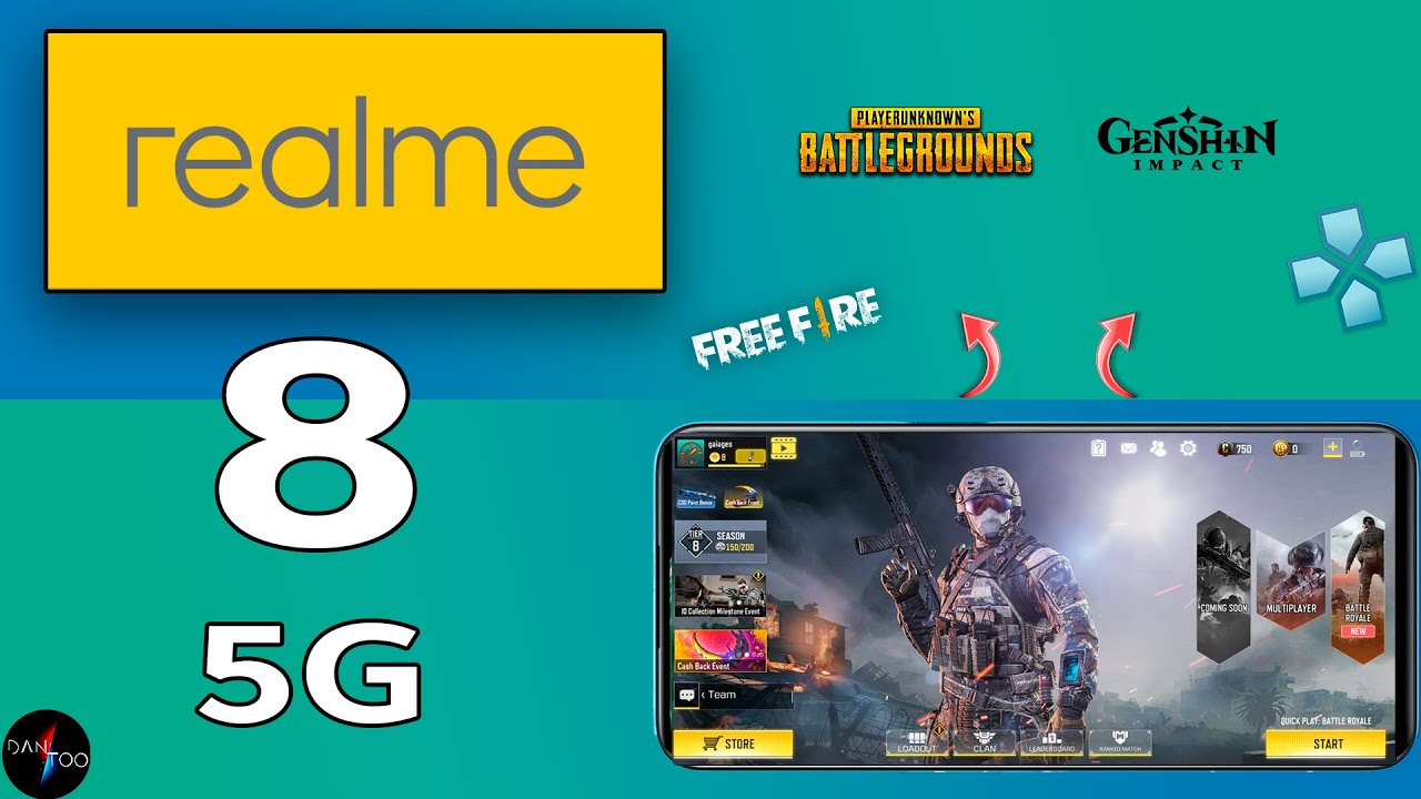 REALME 8 5G Prueba de Rendimiento (Free Fire, COD y Más)