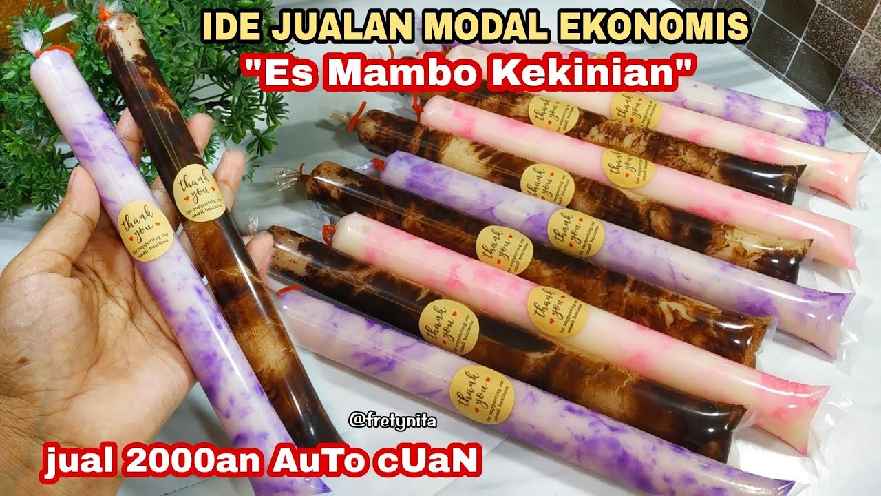ES MAMBO PALING LARIS DAN TERFAVORIT‼️ ENAK DAN LEMBUT BANGET || Es Lilin Jual 2000an