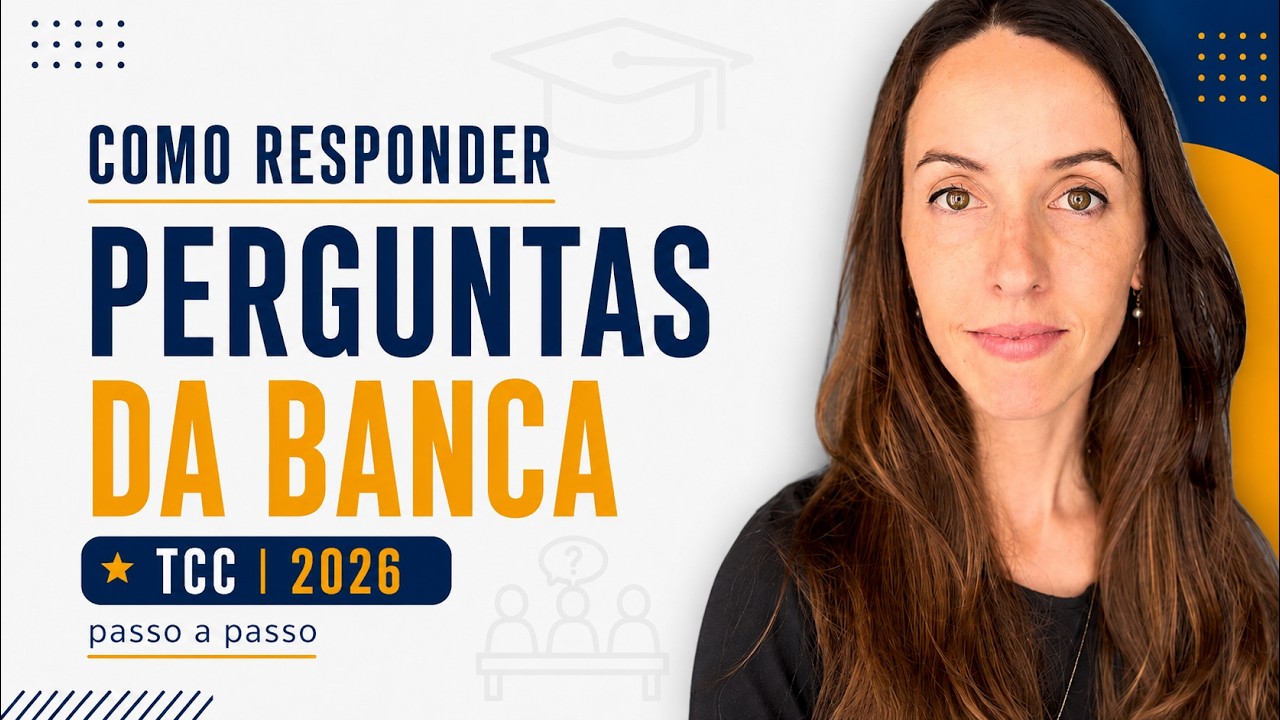 Preparo Para Responder às Perguntas da Apresentação de TCC (Válido 2026)