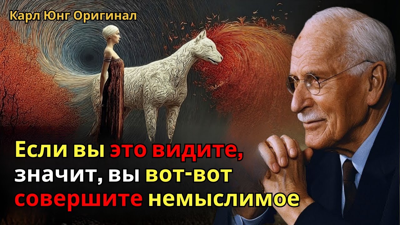 Если вы это видите, значит, вы вот-вот совершите немыслимое — Карл Юнг