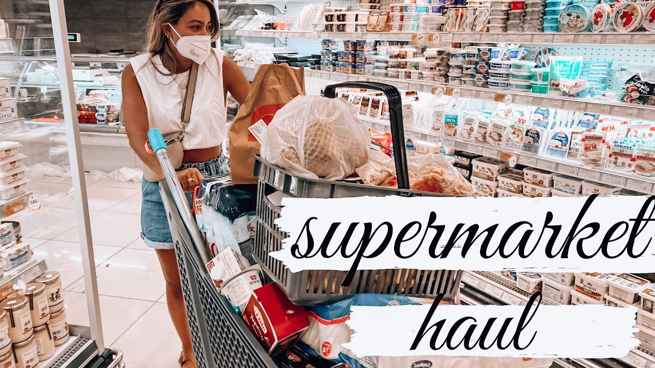 SUPERMARKET HAUL | SKLAVENITIS HAUL | AFRODITI PETRINOLI |AFROSTUBE