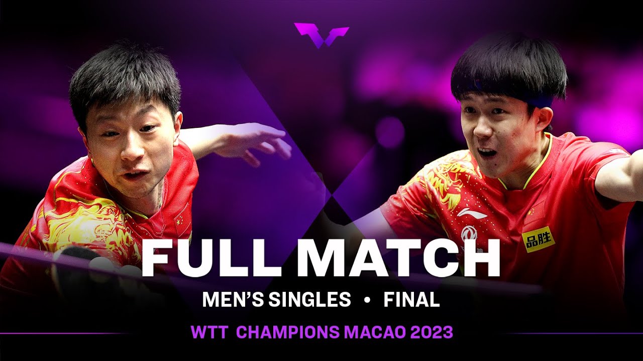 FULL MATCH | WANG Chuqin vs MA Long | MS F | 