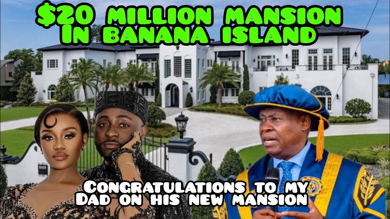 Touring Inside Davido Father New Banana Island Mansion