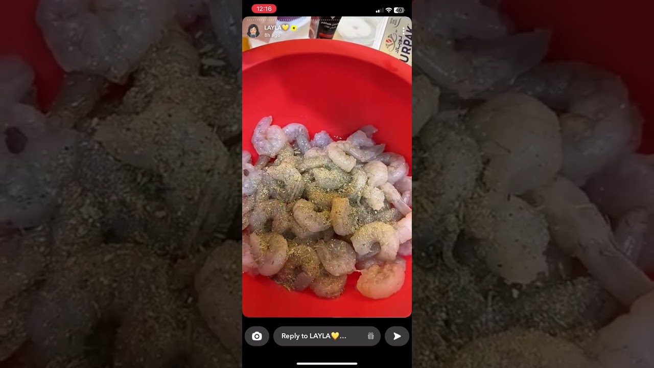 مرق ربيان لذيذه و خااثره 🤤😍