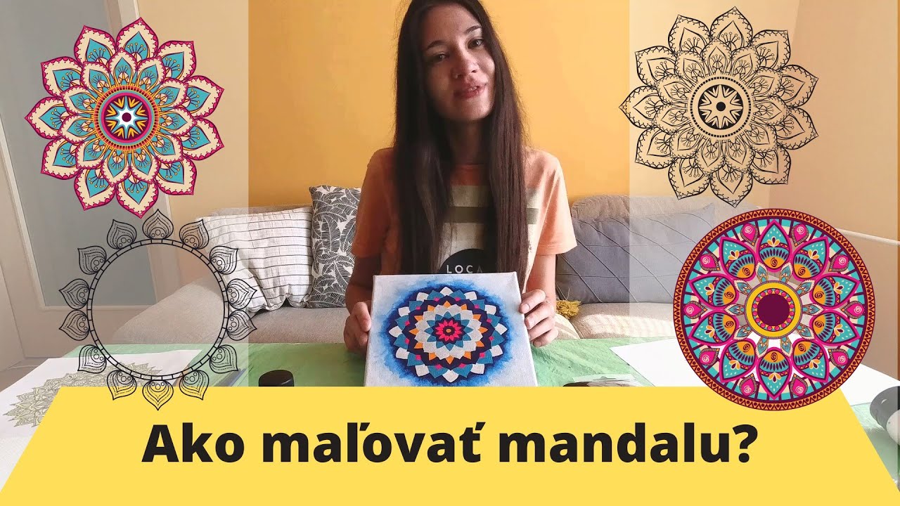 Ako maľovať mandalu