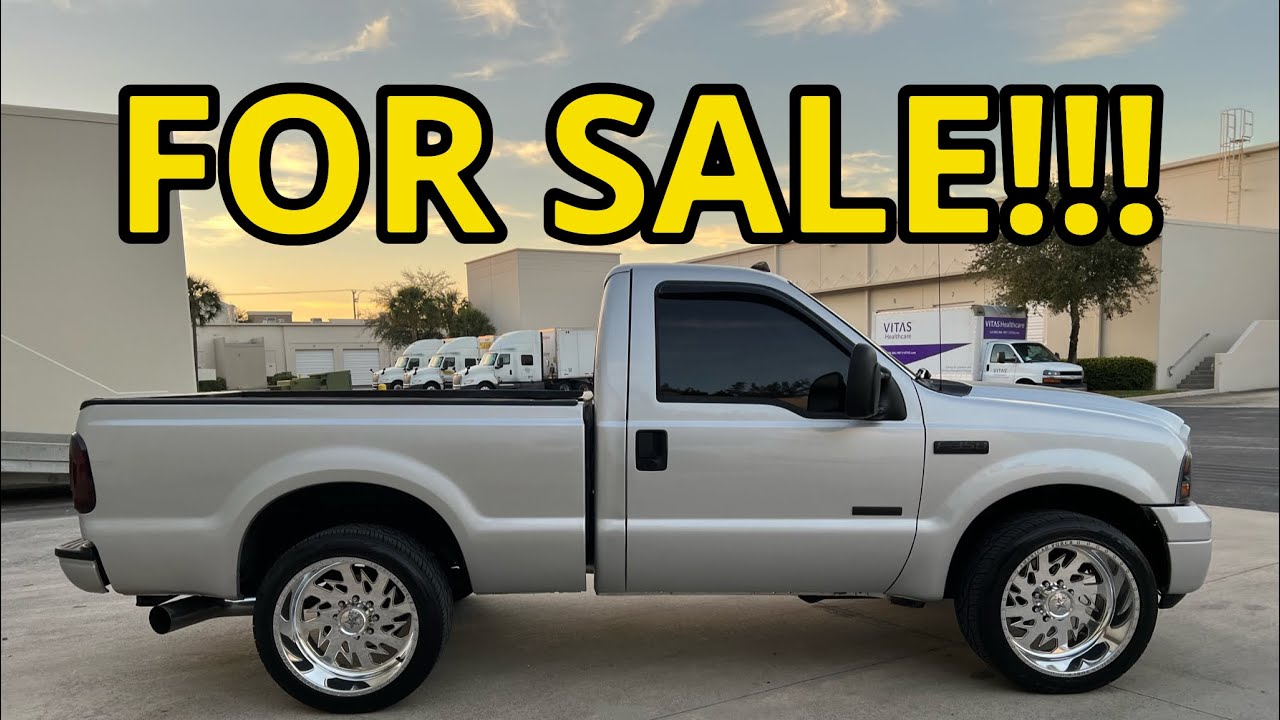 2006 FORD F350 shortbed regular cab￼ American force wheels￼ DIESEL
