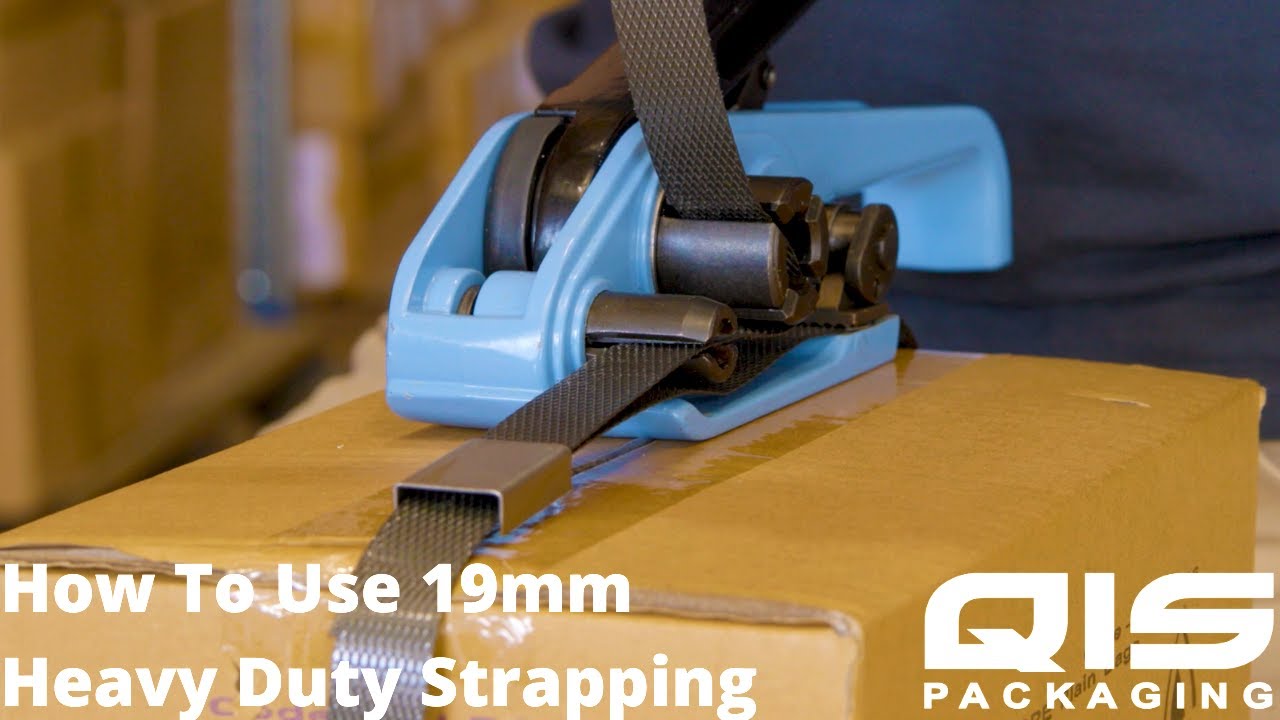 How To Use Heavy Duty 19mm Strapping With Metal Seals
