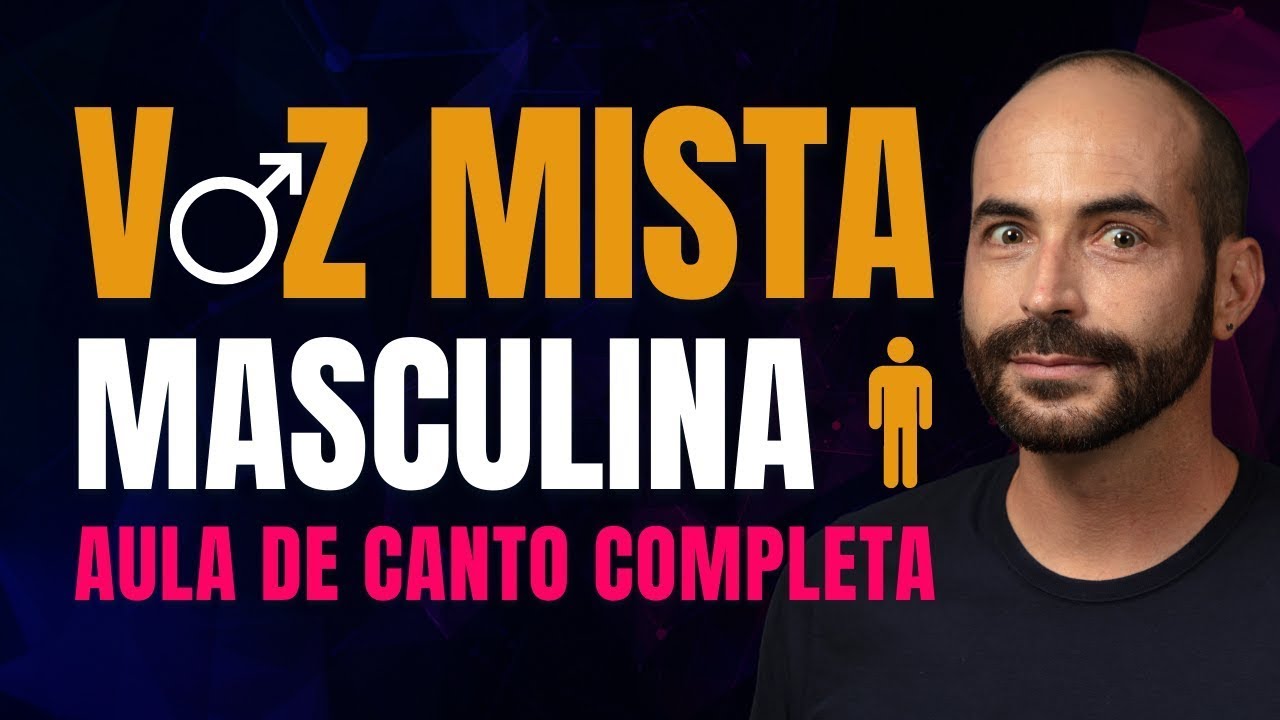AGUDOS JÁ: Voz Mista MASCULINA (Aula de canto Completa) | Voz em Construção