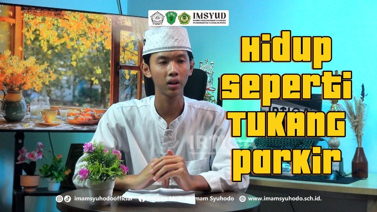 Dari Tukang Parkir yang baik kita belajar ini | Kak Tegar Ar Rayhan Kelas 10 Imsyud