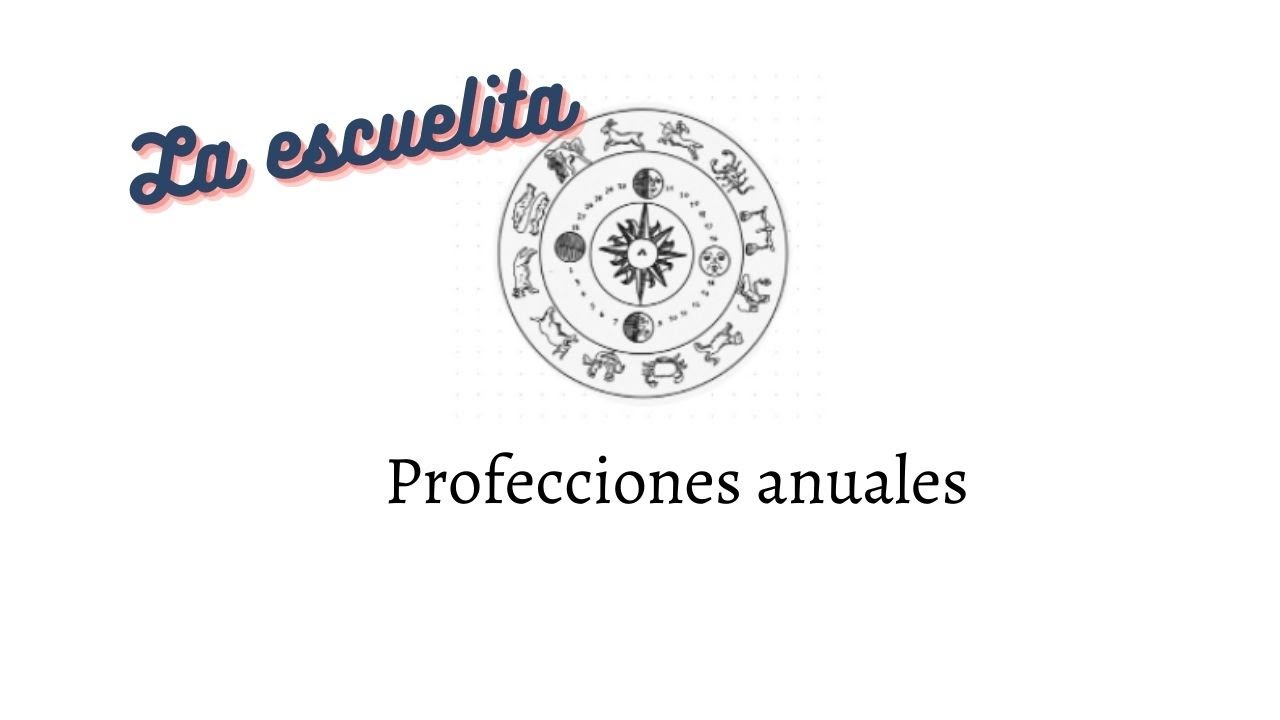 Profecciones anuales - una introducción