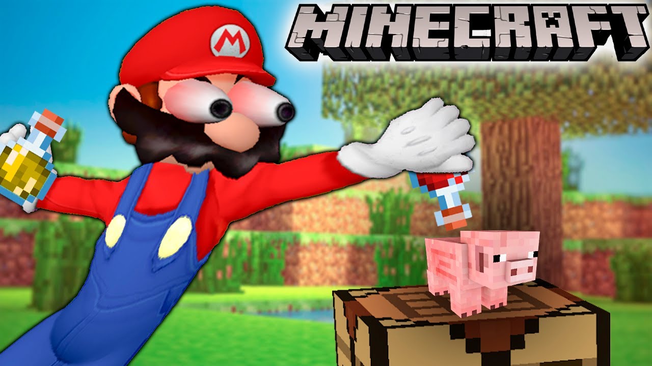Mario experiments in Minecraft #1