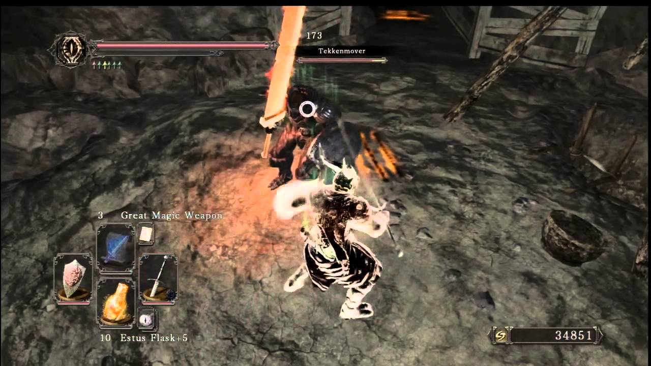 Dark Souls II NG Blind Part 111g Text commentary Harvest Valley PVP Tekkenmover Rivalry 5