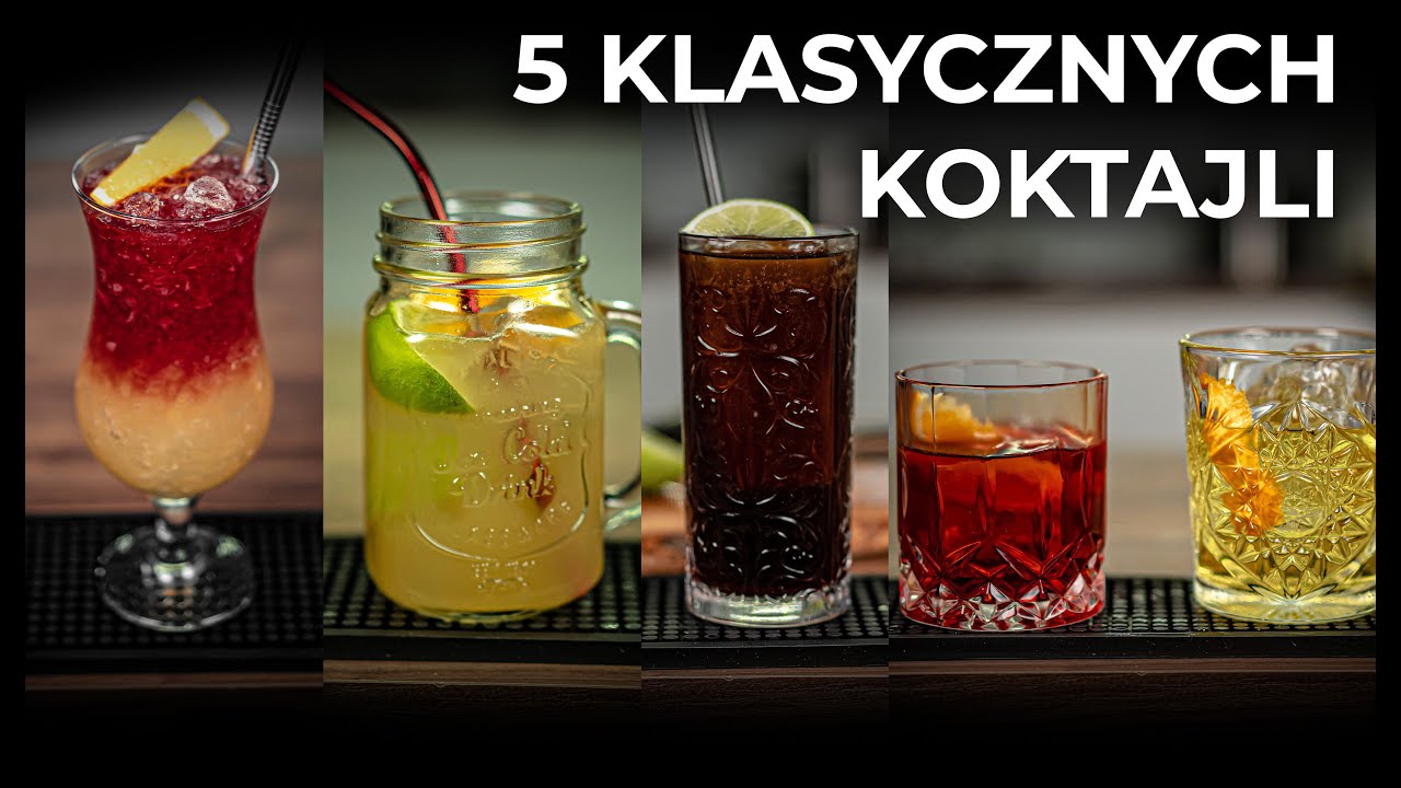 5 PROSTYCH KLASYCZNYCH KOKTAJLI - Alkoholove101