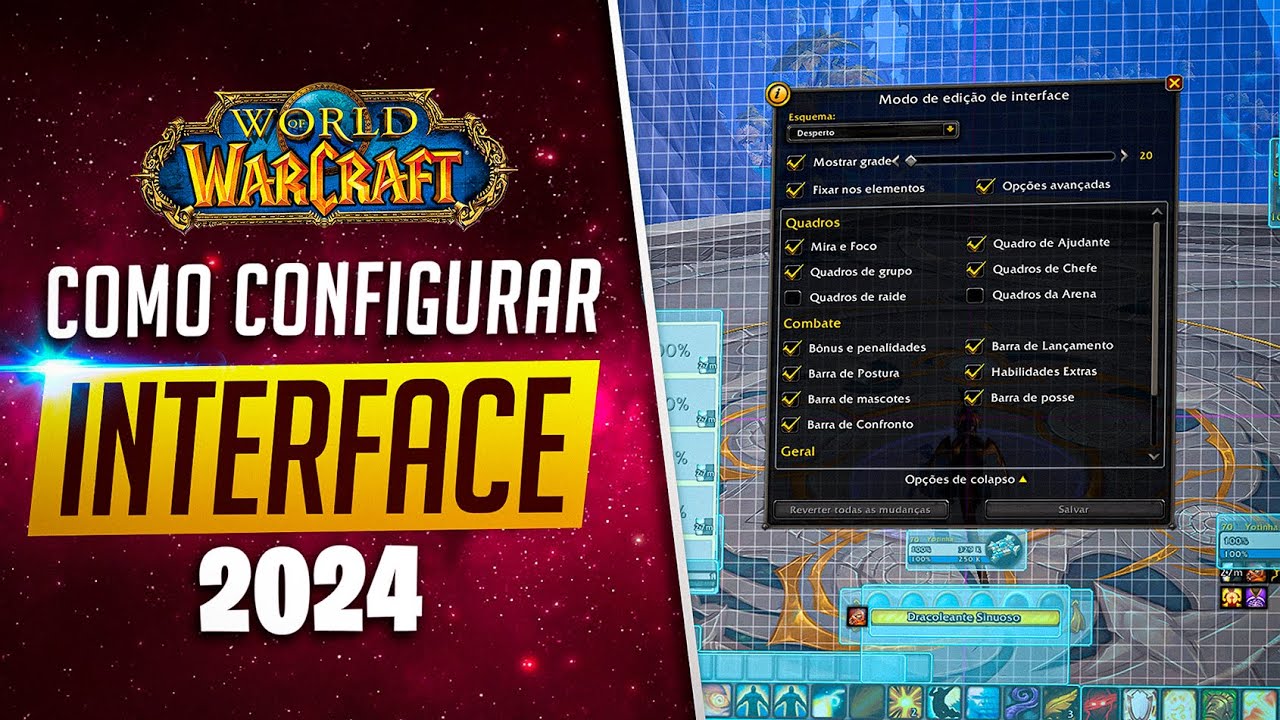 Melhores CONFIGURAÇÕES e DICAS de Interface no World of Warcraft!