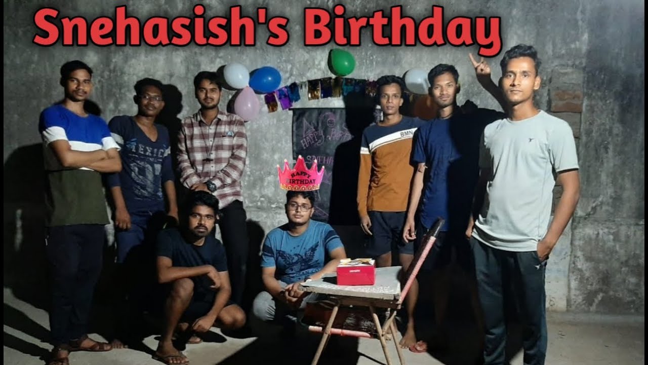 Snehasish's Birthday Party || Birthday Celebration || Shyam Choudhury ||