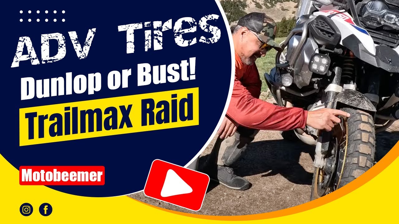Dunlop Trailmax Raid: лучшая шина для мотоциклов для приключений?