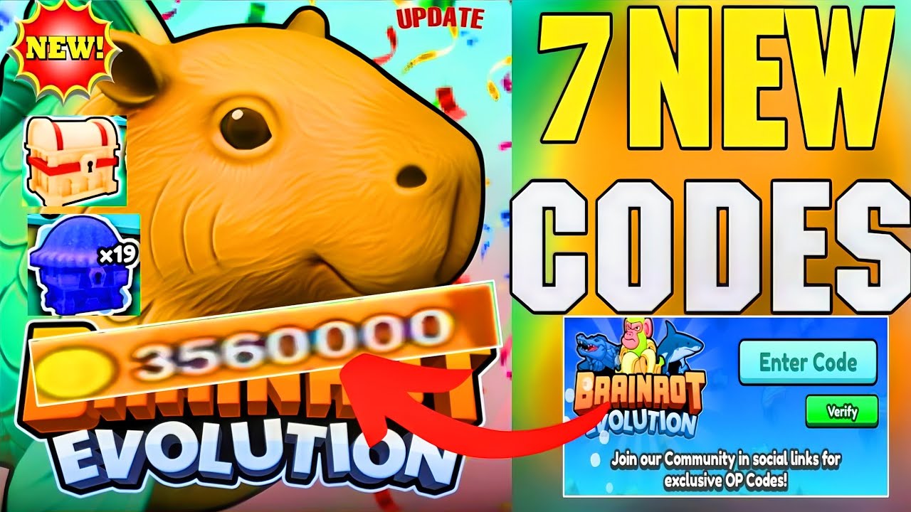 ⚠️UpDate!💥CODES⚠️ BRAINROT EVOLUTION ROBLOX CODES MARCH 2026- CODES FOR BRAINROT EVOLUTION