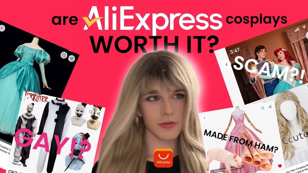 Are Aliexpress Cosplays Worth It?: Clowns, Scams and Dresses made of Ham!