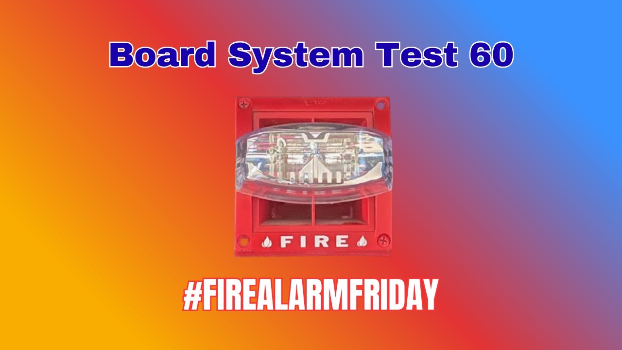 Board System Test 60 with the Fire Lite MS-5UD l #FireAlarmFriday