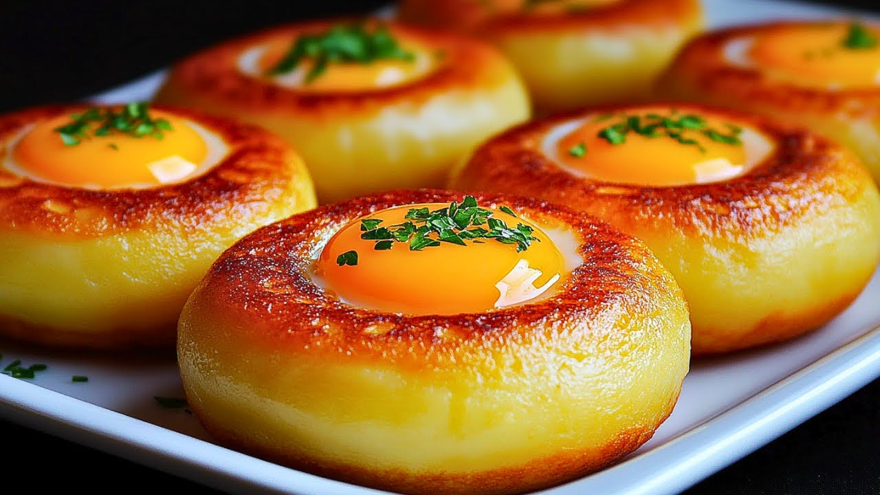 Kartoffeln mit Eiern schmecken besser als Fleisch! Geniales Familienessen in 10 Minuten!