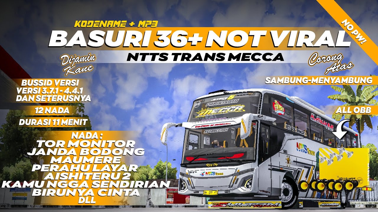 VIRAL‼️SHARE KD BASURI 36+ NOT NTTS MECCA😎🤙NOPW! FULL NADA TERBARU! KANE CUY😋|| BUSSID V3.7.1-V4.4.1