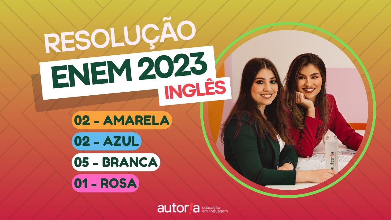 Enem 2023 - Autoria Linguagem - Questão 2 (Inglês) | Linguagens, prova amarela