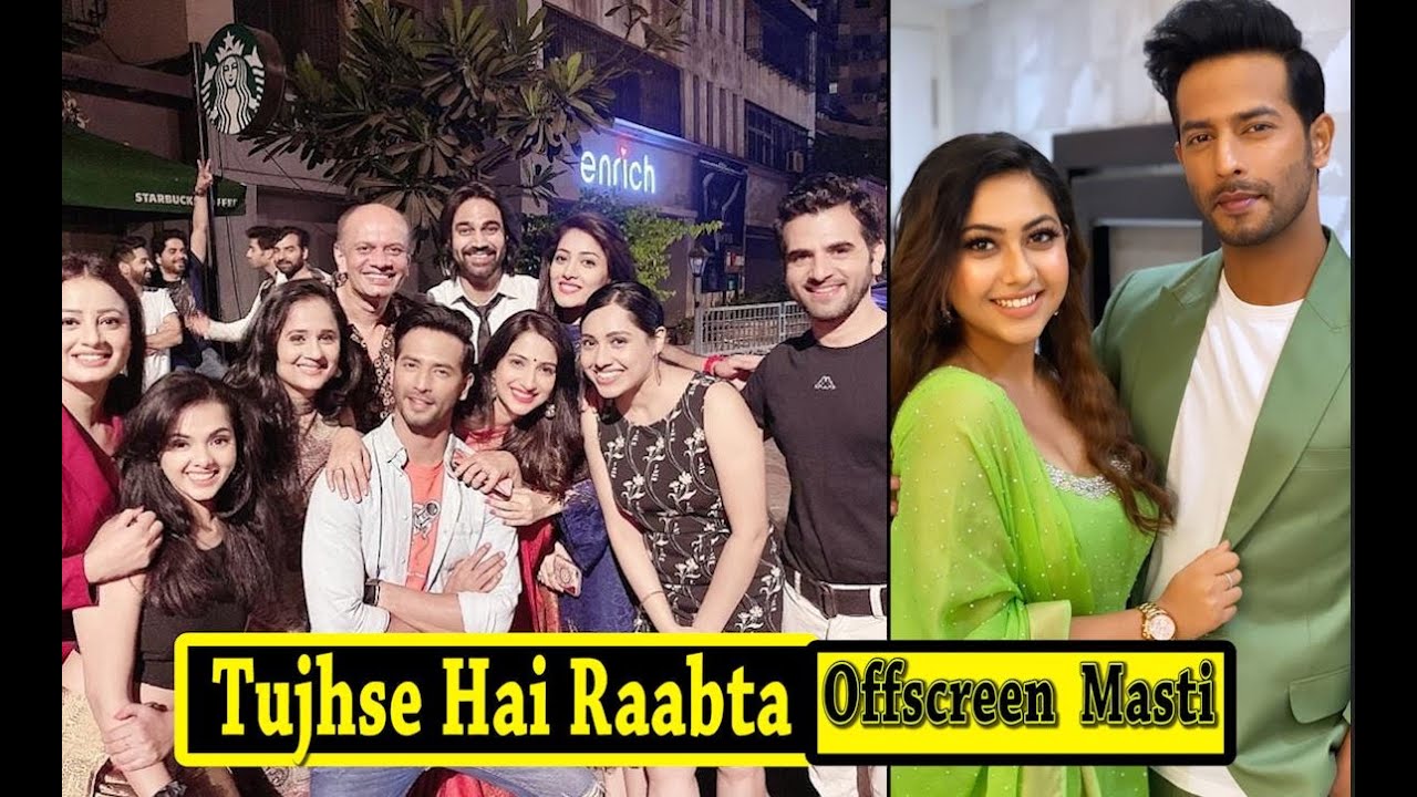 New27thFeb,Tujhse Hai Raabta Offscreen Masti OnSet,Reem Shaikh ,Sehban Azim ,Shagun Pandey & Team!