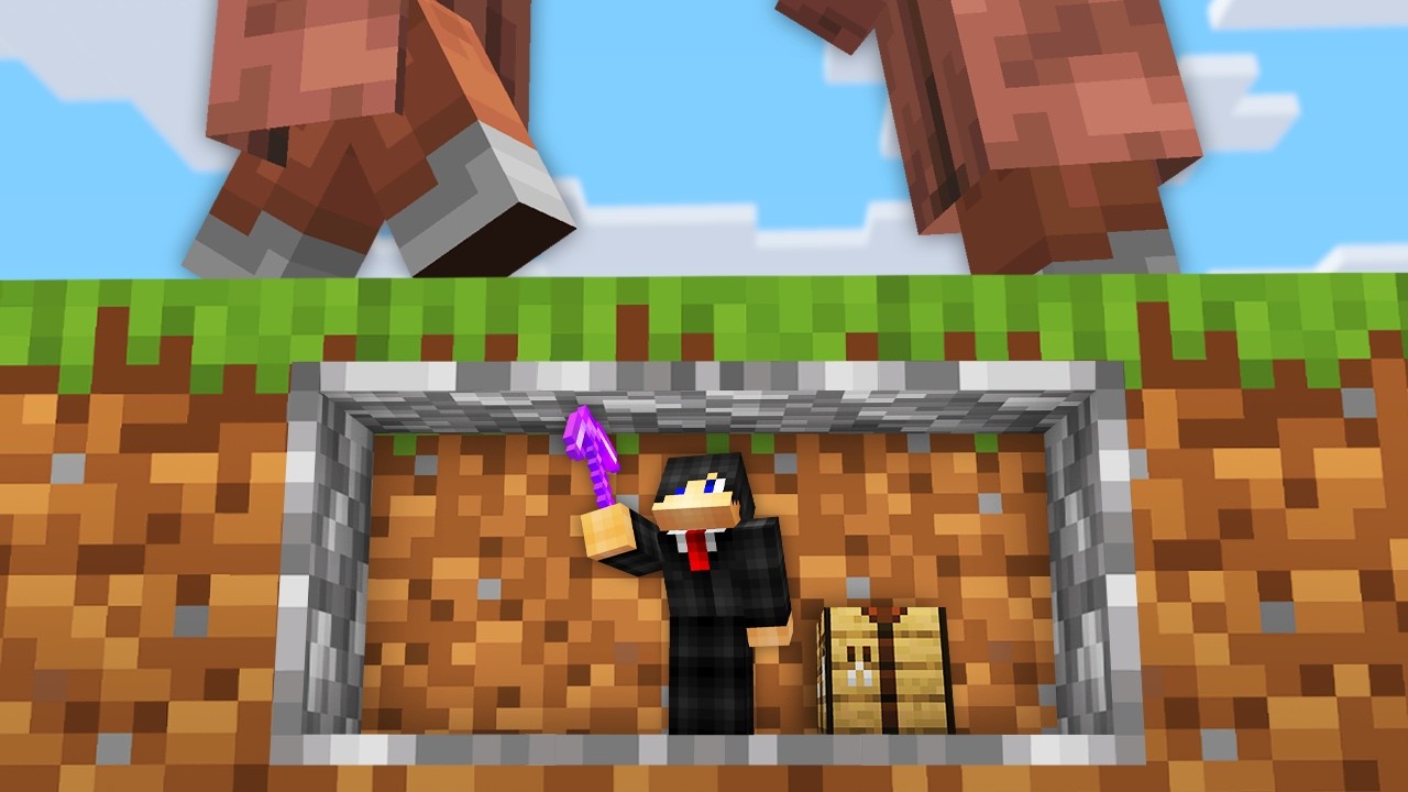 Minecraft, But with Tiny Worlds...