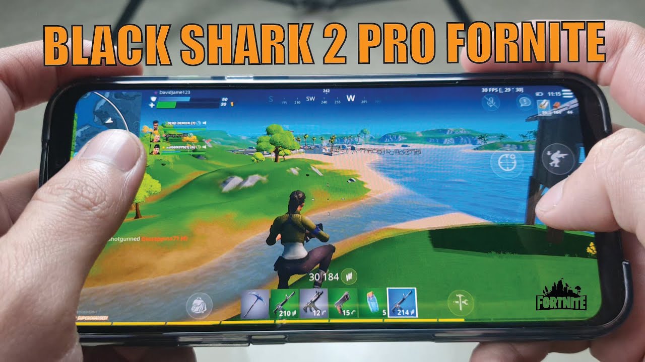 Xiaomi Black shark 2 pro TEST GAME Fornite | Snap 855+
