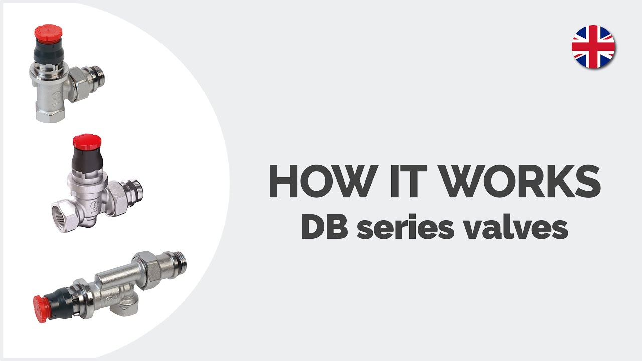 How the radiator valves with dynamic flow balancing work 🇬🇧 | DB series | GIACOMINI