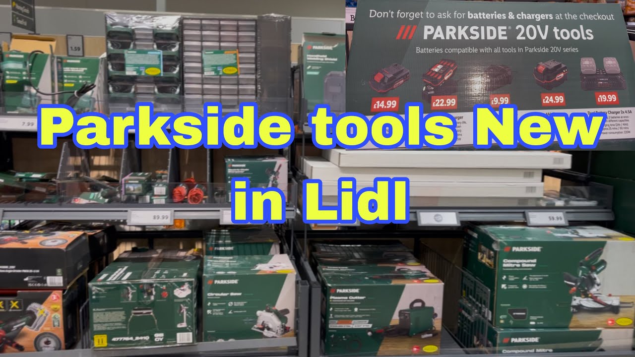 Parkside Tools New Arrival in Lidl | What’s new in Parkside tools Come shop with me 