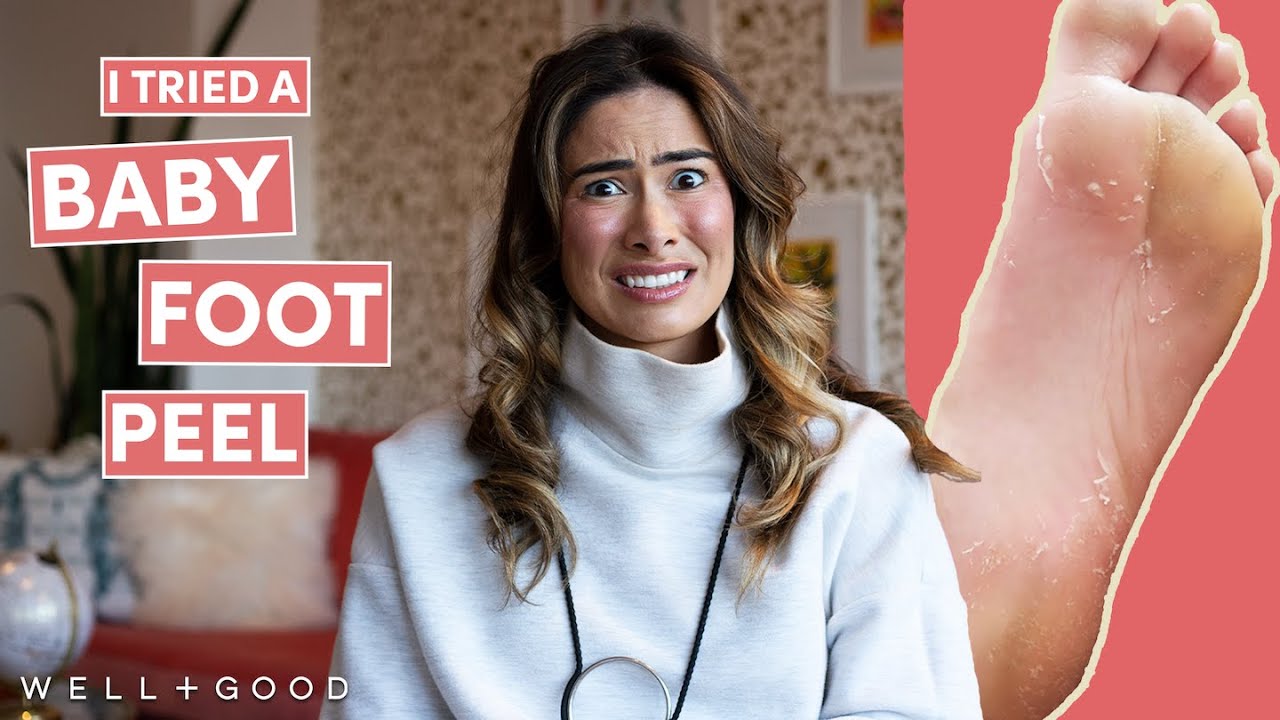I Tried a Baby Foot Peel... And The Results Were Amazing | Zoë Tries It All | Well+Good