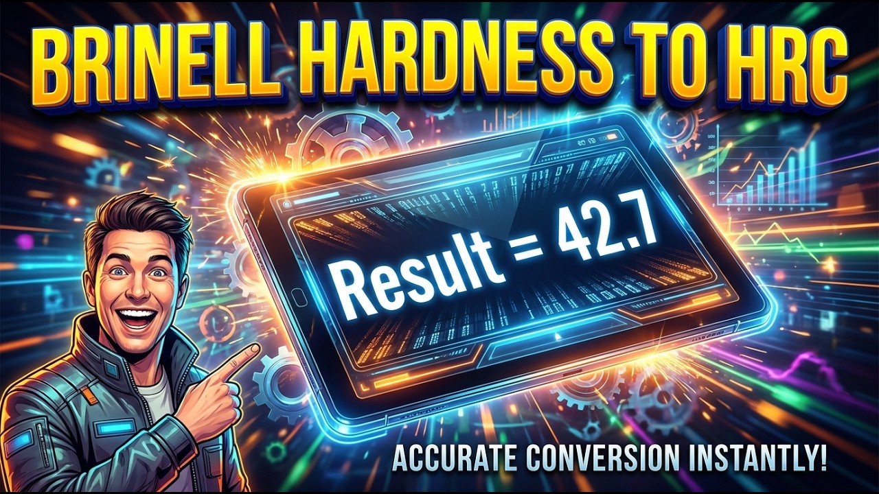 Brinell Hardness To Hrc Calculator &mdash; How to Use It | Engineering Tool