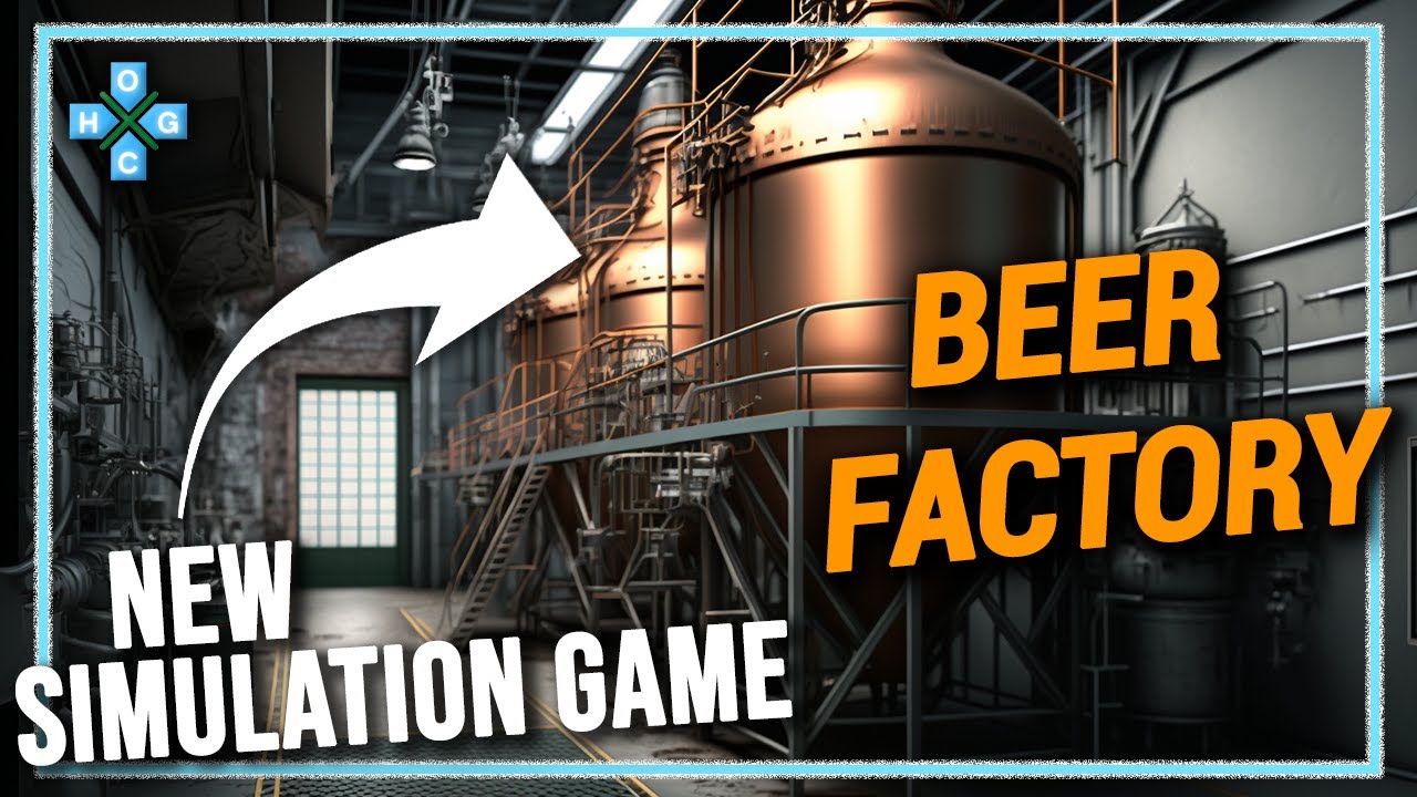 New Simulation game - Beer Factory - Gameplay, Walkthrough, Let's play ▲One Hour Gameplay