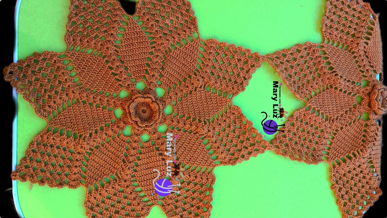 tapete tejido a crochet