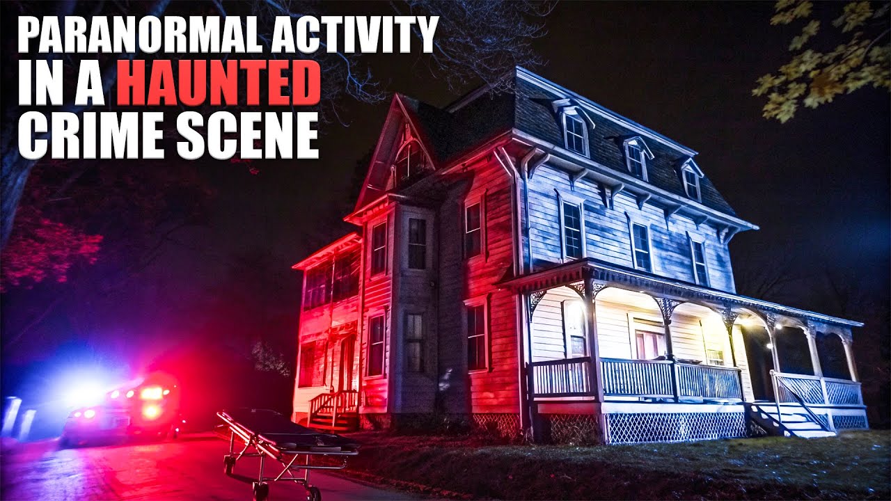 Paranormal Activity In A Haunted Crime Scene (Caught on Camera)