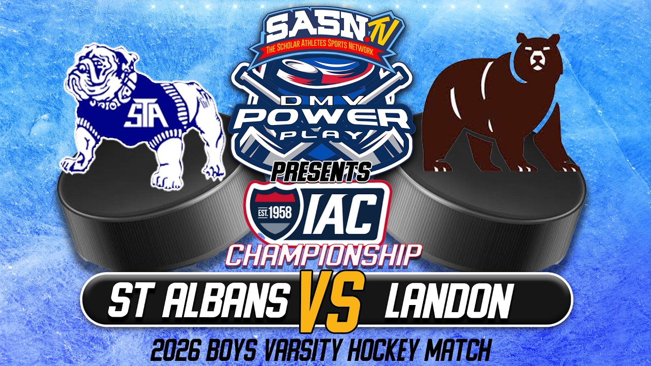 St Albans Bulldogs vs Landon Bears |  IAC Hockey Championship Highlights  | DMV Power Play
