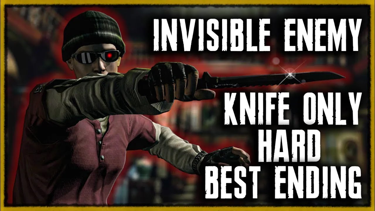 Resident Evil HD • Chris • Invisible Enemy • Knife Only • Hard • No V JOLT • Best Ending • Full Game