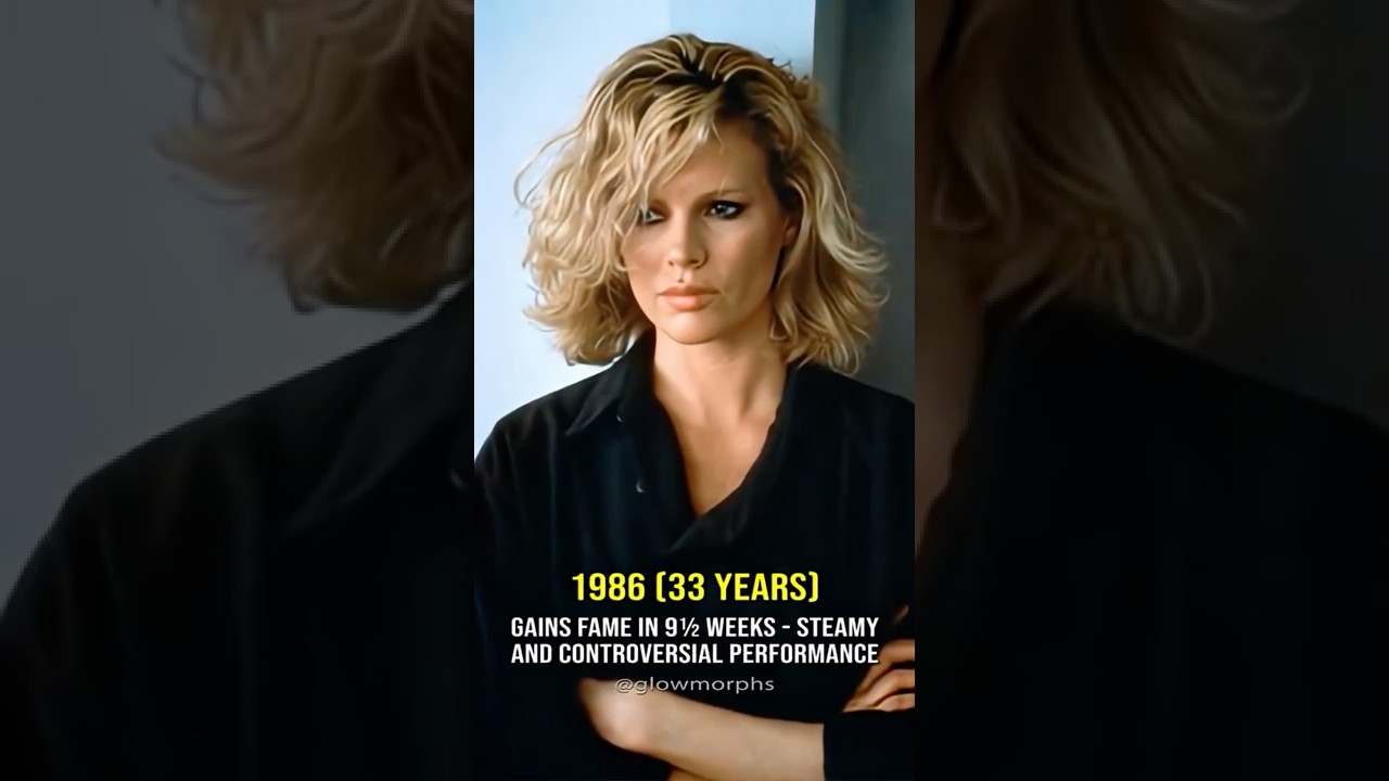 Kim Basinger through the years ✨The incredible Evolution of Kim Basinger 💫