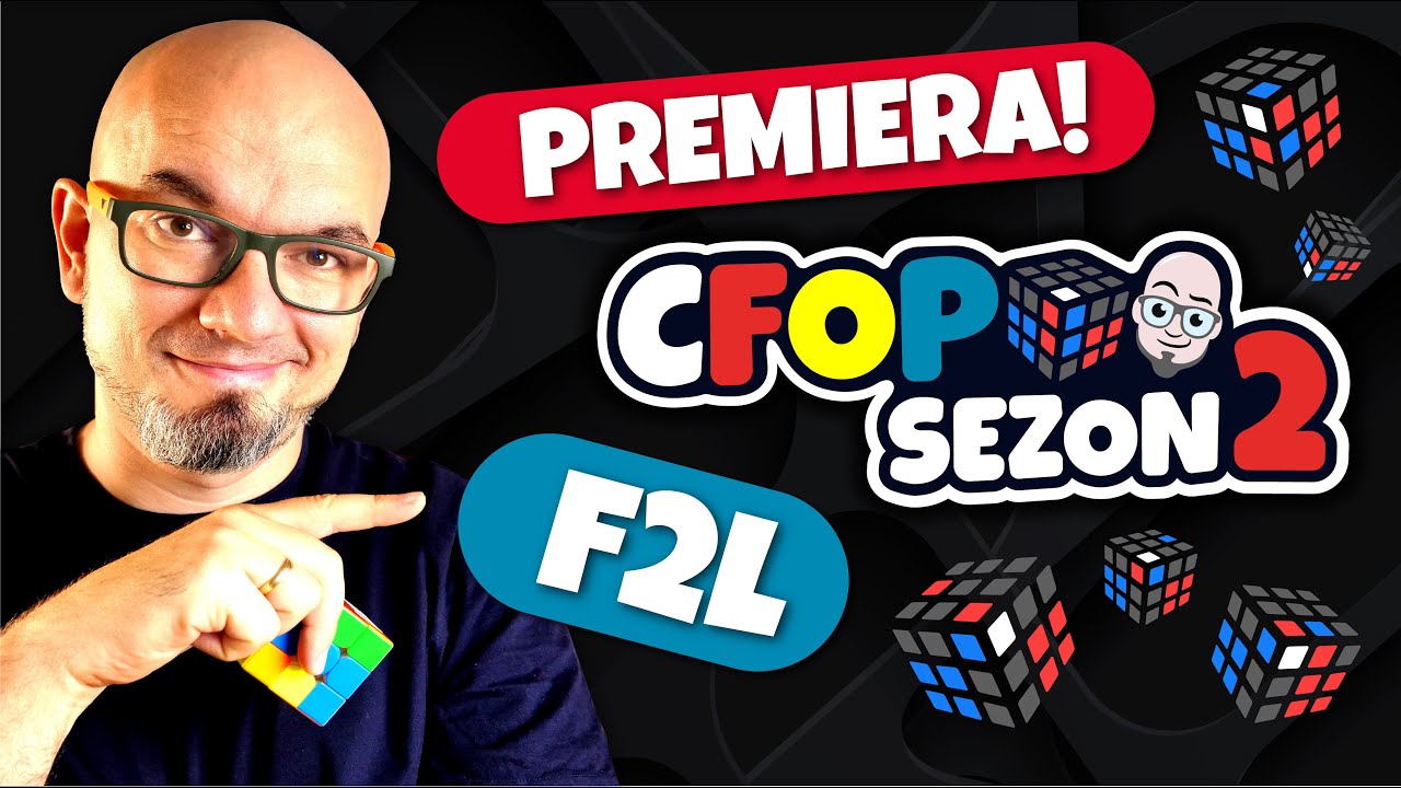 Metoda FRIDRICH 3x3x3 z Rubitrenerem (Premiera F2L)