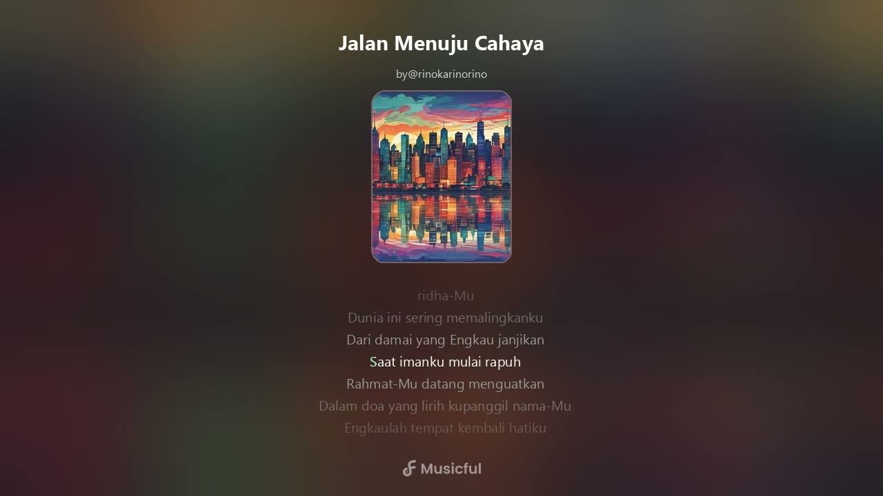 Jalan Menuju Cahaya