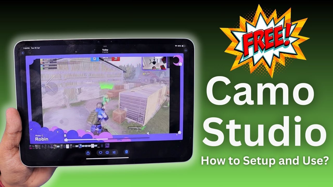 Turn Your iPad into a GAME STREAMING Machine 🎮 with Camo Studio (FREE!)