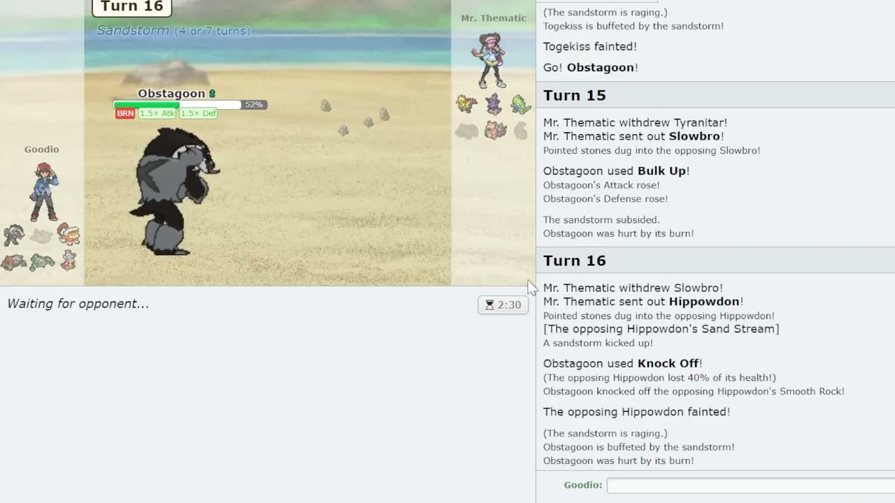 Kiks uczy miernego gracza lekcji
