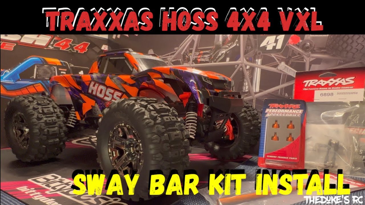 Traxxas Hoss 4x4 VXL “Sway Bar Kit Install🔧⚙️” | 🌋RC Action Hawaii🌴 RC Monster Truck
