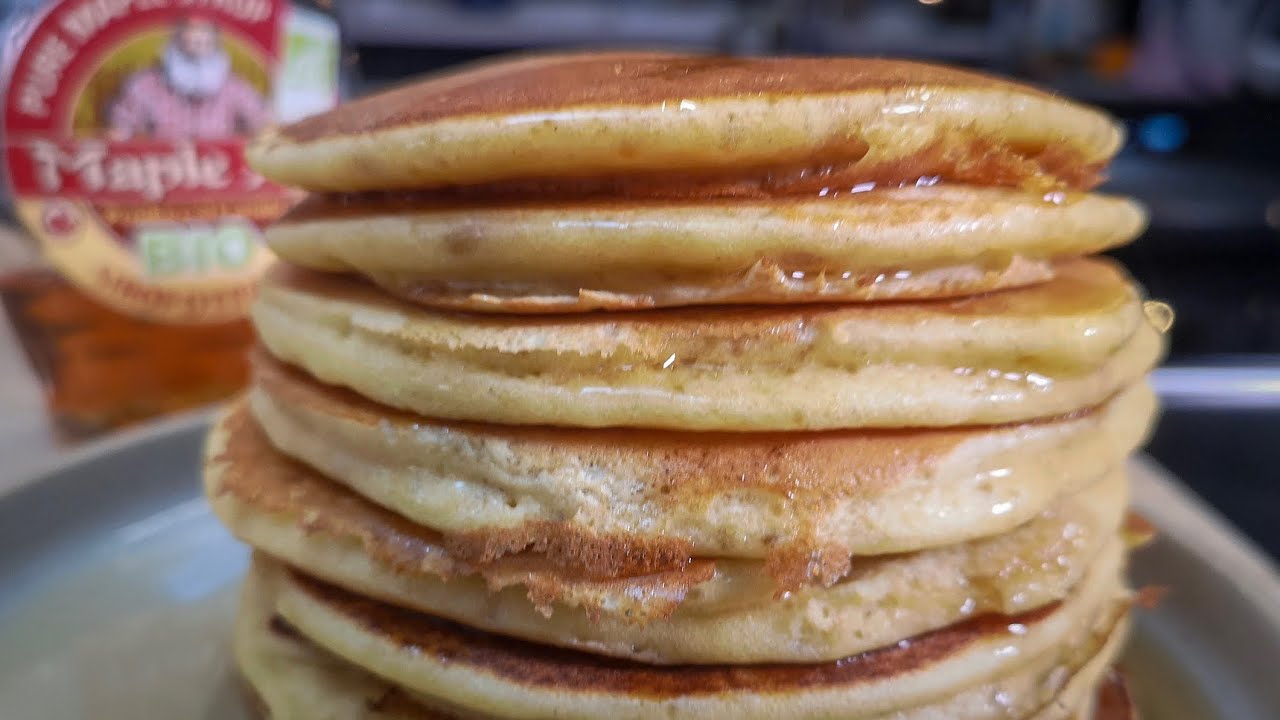 Recette PANCAKES HEALTHY aux fibres et protéines, facile et rapide