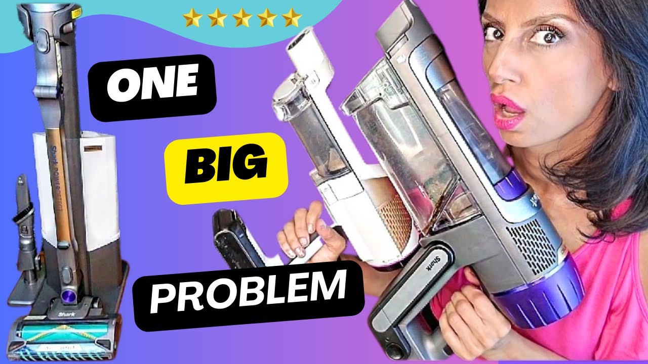 🦈1 BIG problem with Shark's auto-empty  ✅FULL Review SHARK POWERDETECT and DETECT PRO Clean & Empty