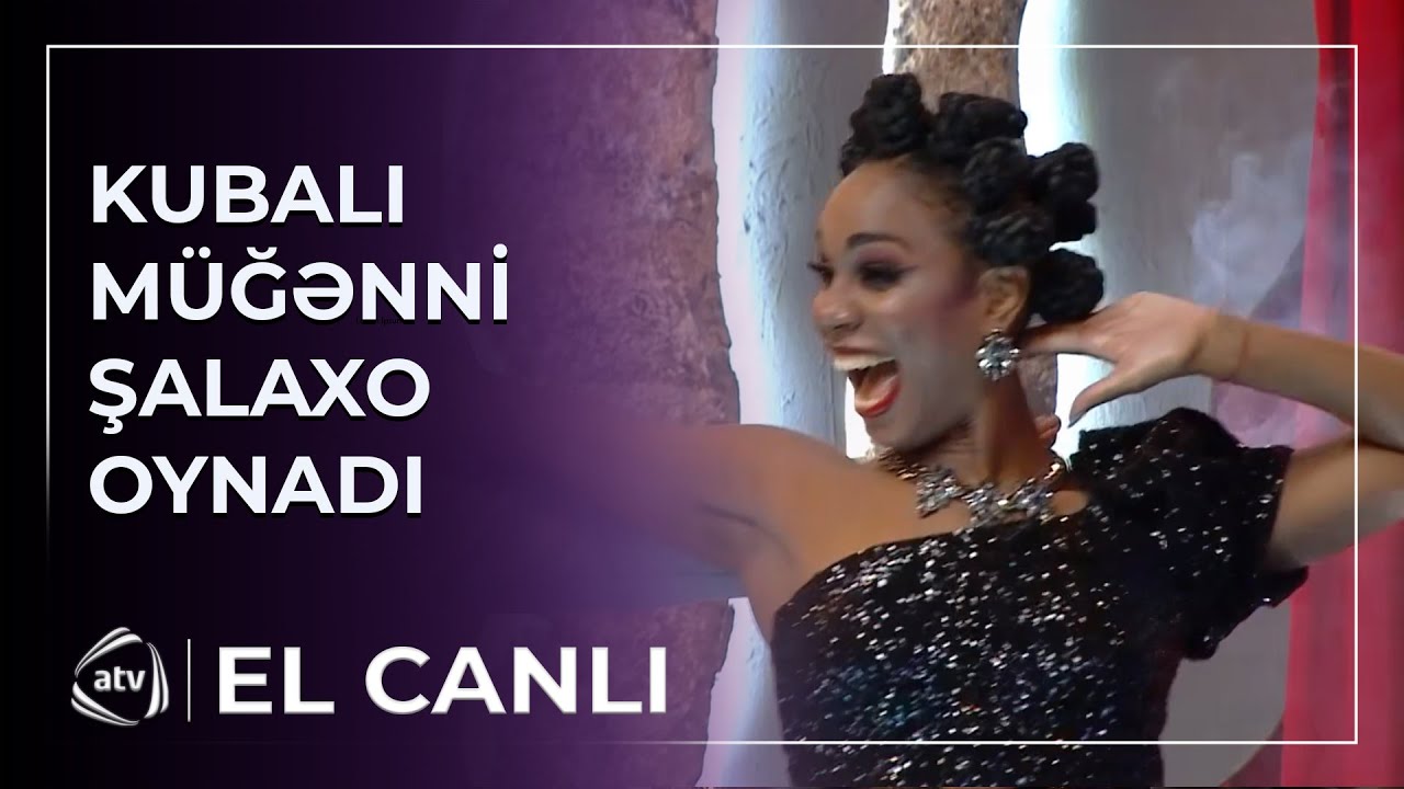 Kubalı müğənni Edglis Hayledən ŞALAXO RƏQSİ / El Canlı